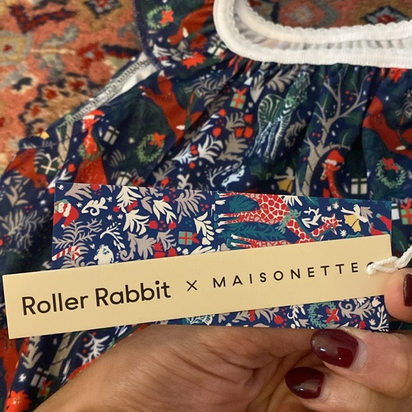 NWT Roller Rabbit Holly Days Marina Dress - Picture 4 of 4